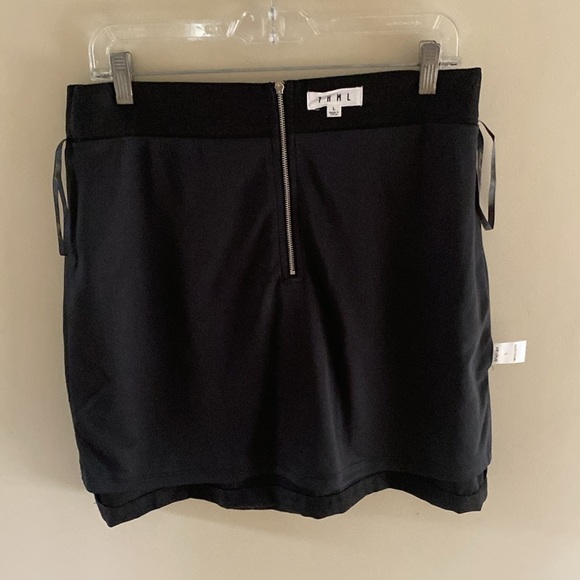 THML Poly Jersey Embroidery Mini Skirt - Picture 3 of 6